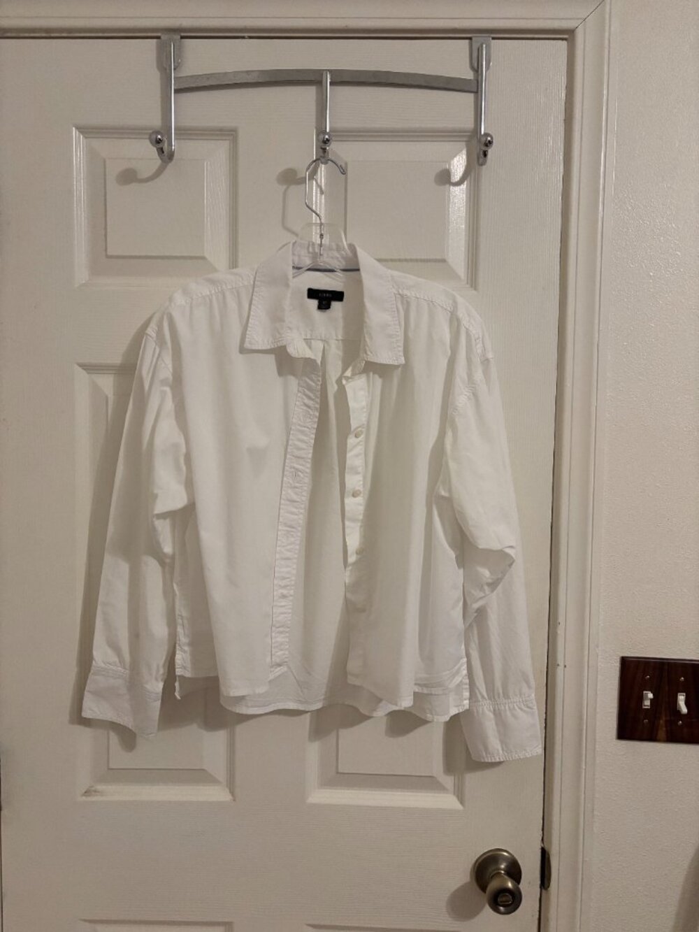 J Crew Cropped Button Down - 10